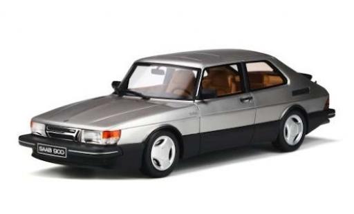Modelauto Saab 900 Aero Turbo 16V Mk1 grijs 1984 1/18 Ottomobile