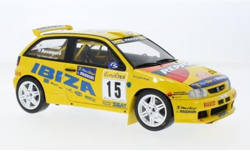 Modelauto Seat Ibiza Kit Car No.15 Rally WM Rally Monte Carlo 1998 1/18 Ottomobile