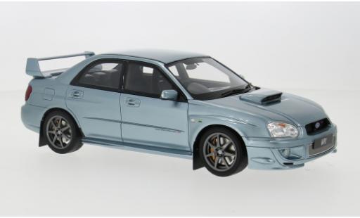 Modelauto Subaru Impreza STI WRX blauw 2003 1/18 Ottomobile