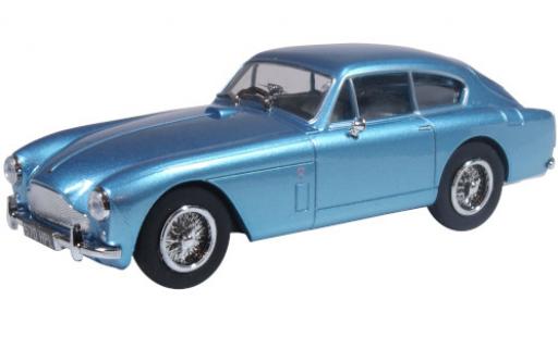 Modelauto Aston Martin DB2 mkiii saloon metallic blauw RHD 1/43 Oxford