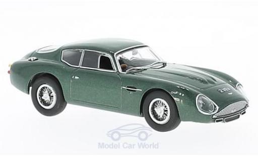 Modelauto Aston Martin DB4 gt zagato metallic groen RHD 1/43 Oxford