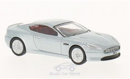 Modelauto Aston Martin DB9 coupe grijs RHD 1/76 Oxford