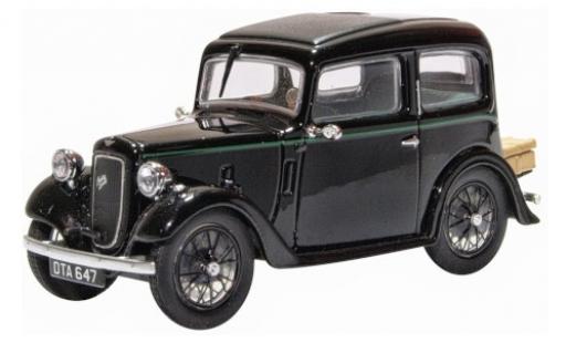 Modelauto Austin 7 berline Ruby Saloon zwart RHD 1/43 Oxford