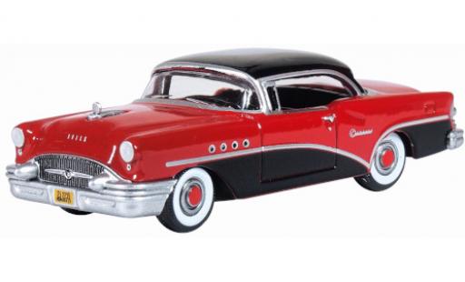 Modelauto Buick Century hardtop rood/zwart 1955 1/87 Oxford