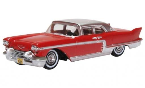 Modelauto Cadillac Eldorado Brougham rood/grijs 1957 1/87 Oxford