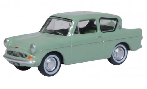 Modelauto Ford Anglia 105E groen RHD 1/76 Oxford