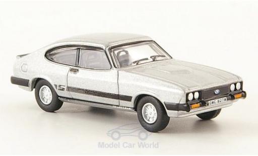 Modelauto Ford Capri MK3 Mk III grijs 1/76 Oxford