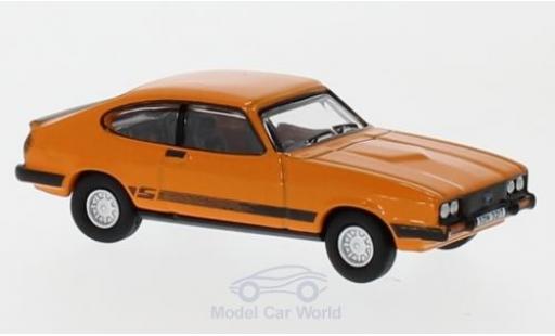 Modelauto Ford Capri 3.0S MkIII oranje 1/76 Oxford