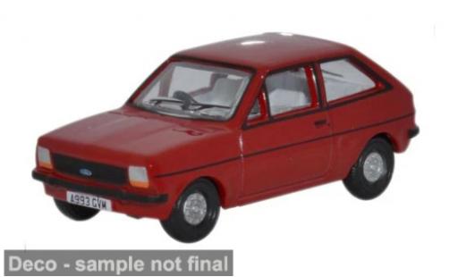 Modelauto Ford Fiesta MKI MK I rood 1976 1/76 Oxford
