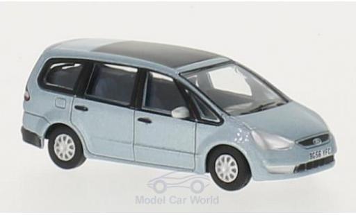 Modelauto Ford Galaxy Berline metallic blauw RHD 1/76 Oxford