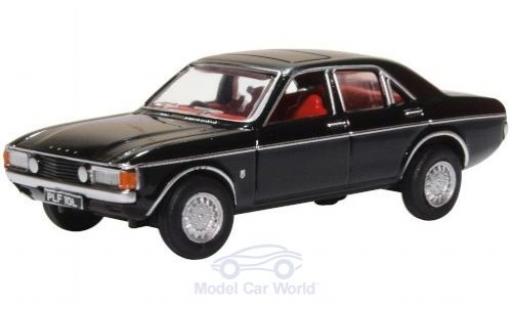 Modelauto Ford Granada Berlina MKI zwart 1/76 Oxford