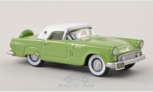 Modelauto Ford Thunderbird Two-Seater groen/wit 1/87 Oxford