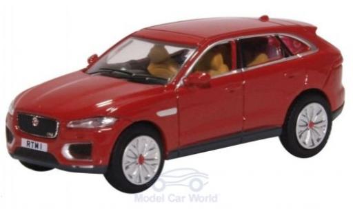 Modelauto Jaguar F-Pace Base rood 1/76 Oxford