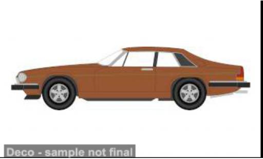 Modelauto Jaguar XJS Base bruin 1/76 Oxford
