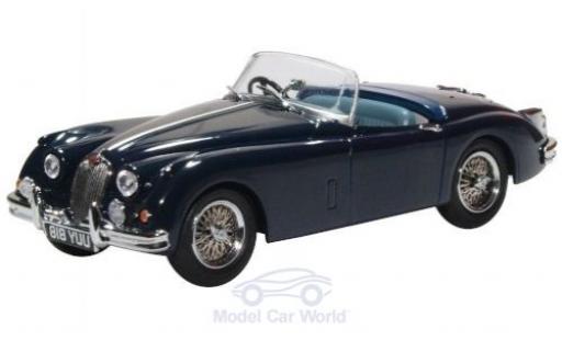 Modelauto Jaguar XK 150 Roadster blauw RHD 1/43 Oxford