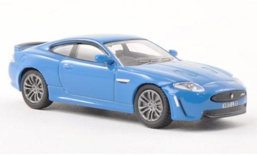 Modelauto Jaguar XKR-S Base -S blauw 1/76 Oxford