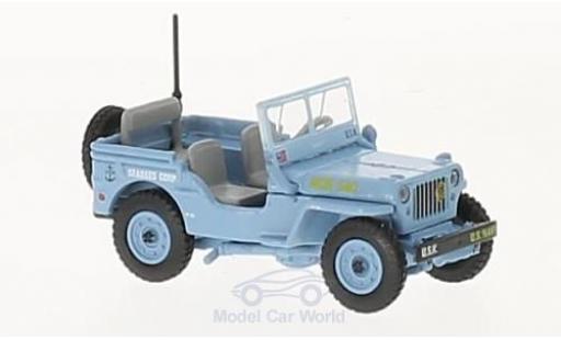 Modelauto Jeep Willys Militaire MB US Navy Seebees 1/76 Oxford