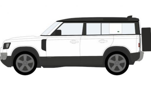 Modelauto Land Rover Defender Base 110X wit 1/76 Oxford