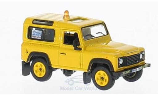 Modelauto Land Rover Defender 90 RAF Flight Safety 1/76 Oxford