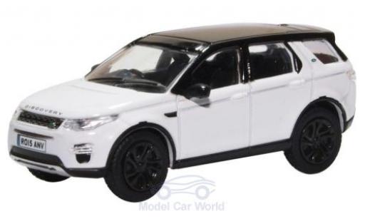 Modelauto Land Rover Discovery Sport Base Sport wit/zwart 1/76 Oxford