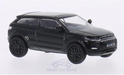 Modelauto Land Rover Range Rover Base Evoque metallic zwart RHD 1/76 Oxford