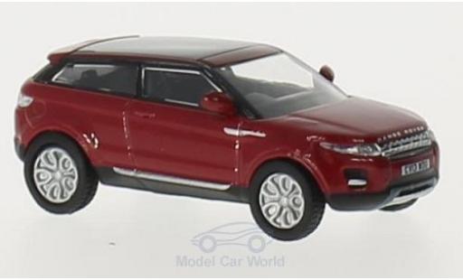 Modelauto Land Rover Range Rover Base Evoque rood RHD 1/76 Oxford