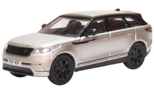 Modelauto Land Rover Range Rover SE Velar grijs/zwart RHD 1/76 Oxford