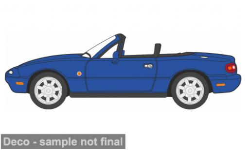 Modelauto Mazda MX5 Base MK1 blauw 1/76 Oxford