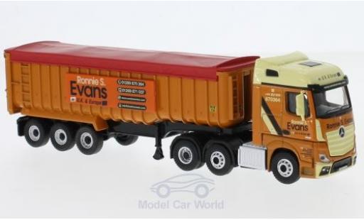 Modelauto Mercedes Actros SSC RHD Ronnie Evans Muldenkipper 1/76 Oxford