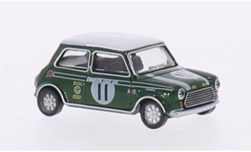 Modelauto Mini Cooper S MkII RHD No.11 Brands Hatch 1968 J.Rhodes 1/76 Oxford