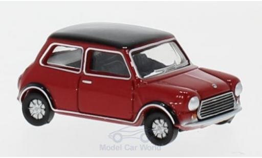 Modelauto Mini Cooper S MKII rood/zwart 1/76 Oxford