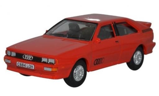 Modelauto Audi Quattro coupe rood 1/76 Oxford