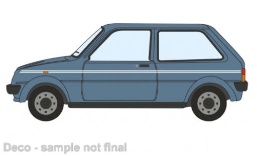 Modelauto Austin Mini citadine Metro metallic blauw 1/76 Oxford