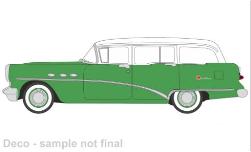 Modelauto Buick Century hardtop biens groen/wit 1954 1/87 Oxford