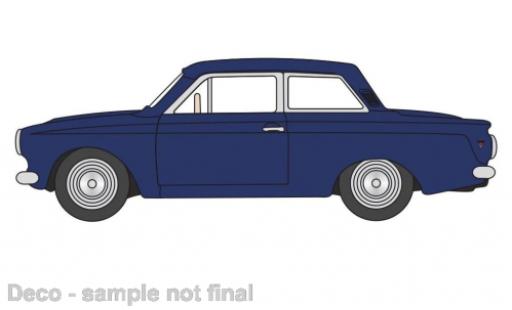 Modelauto Ford Cortina MK1 MKI blauw 1/76 Oxford