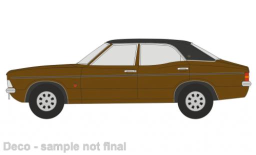 Modelauto Ford Cortina MK3 MKIII bruin/zwart 1/76 Oxford