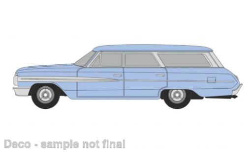 Modelauto Ford Country Squire Woody Wagon blauw 1964 1/87 Oxford