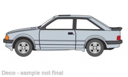 Modelauto Ford Escort XR3i MK III metallic grijs 1981 1/76 Oxford