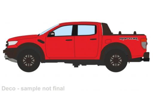 Modelauto Ford Ranger Raptor rood 1/76 Oxford
