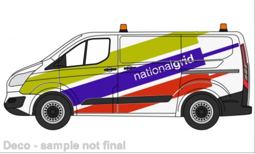 Modelauto Ford Transit Kastenwagen Douane dor&Atilde;&copy; National Grid 1/76 Oxford