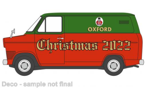 Modelauto Ford Transit Kastenwagen MkI Xmas 2022 1/76 Oxford