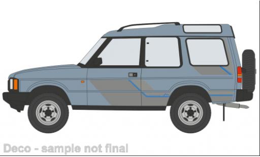 Modelauto Land Rover Discovery Base 1 blauw 1/76 Oxford
