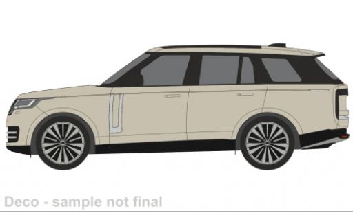 Modelauto Land Rover Range Rover L460 LWB 1st Edition metallic beige clair 1/76 Oxford