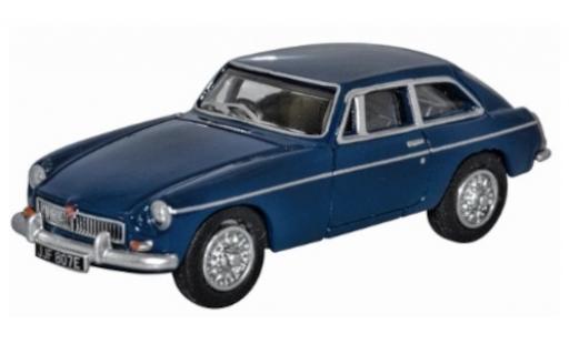 Modelauto MG B GT blauw RHD 1/76 Oxford