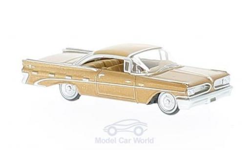Modelauto Pontiac Bonneville Coupe metallic bruin 1959 1/87 Oxford