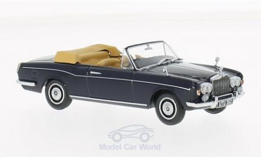 Modelauto Rolls Royce Corniche Convertible Cabriolet blauw RHD open 1/43 Oxford