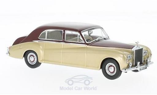 Modelauto Rolls Royce Phantom James Young V gold/rood RHD 1/43 Oxford