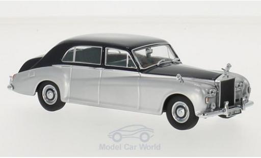Modelauto Rolls Royce Phantom James Young V grijs/blauw RHD 1/43 Oxford