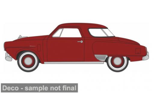 Modelauto Studebaker Champion Starlight Coupe rood 1950 1/87 Oxford