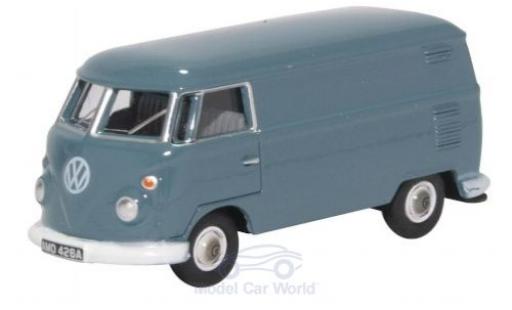 Modelauto Volkswagen T1 Base Van blauw 1/76 Oxford